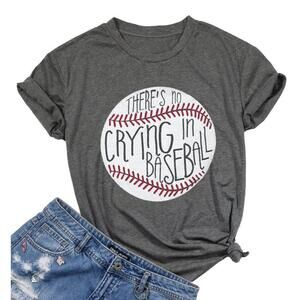 Theres No Crying In Baseball T Shirt